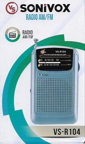 Radio De Bolsillo 2 Bandas Sonivox