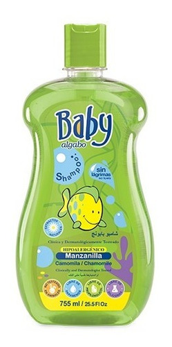 4 Shampoo Algabo Baby Manzanilla 755 Ml ( Mayor Zona Sur )
