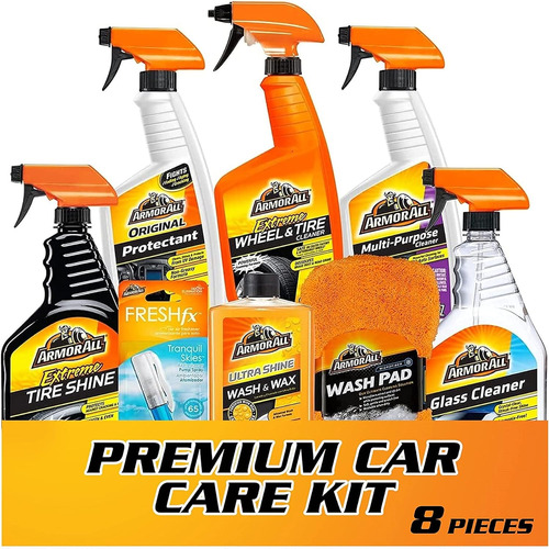 Armor All 18574 - Kit De Cuidado Para Coche (8 Piezas)