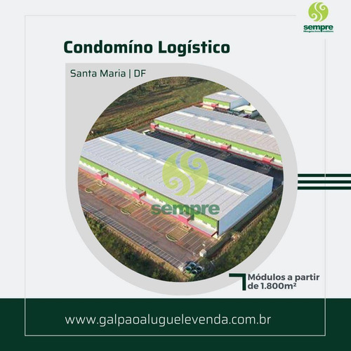 Imagem 8 de 15 de Galpão Para Alugar Em Santa Maria/df - Ga1020