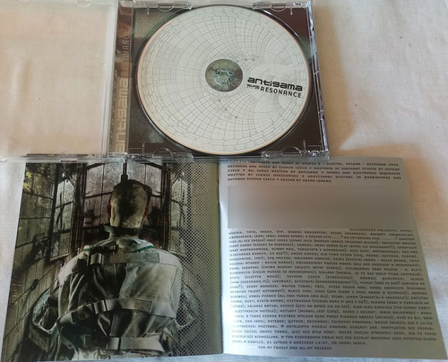 Cd Antigama - Resonance 1er Ed. Grindcore Napalm Death Nasum (Usado)
