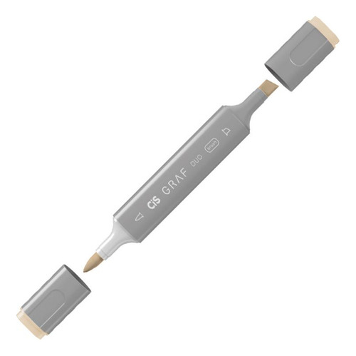 Marcador P/ Livro De Colorir Graf Duo Brush Cis Cor Brown Grey - 104