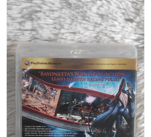 Jogo Bayonetta (ps3 - Mídia Física) (Usado)