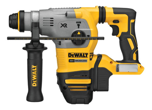 Rotomartillo Sdsplus 1 1/8'' En L Xr 20v Max Dewalt Dch293b Color Amarillo