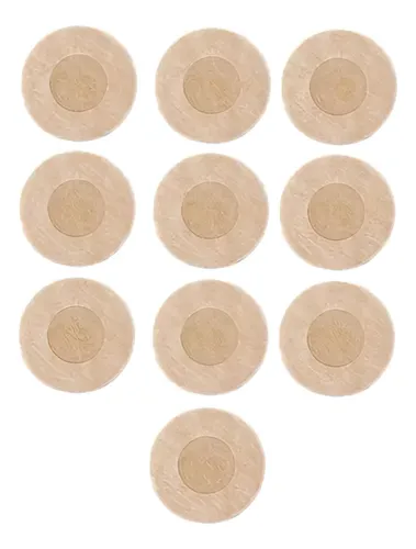 Cubre Pezones Para Hombre O Mujer X 10 Unid Invisible 4,5 Cm