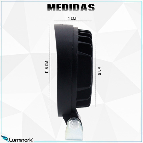 Imagem 4 de 7 de Par Farol Led Milha 84w 2x 42w Off Road Land Rover Defender