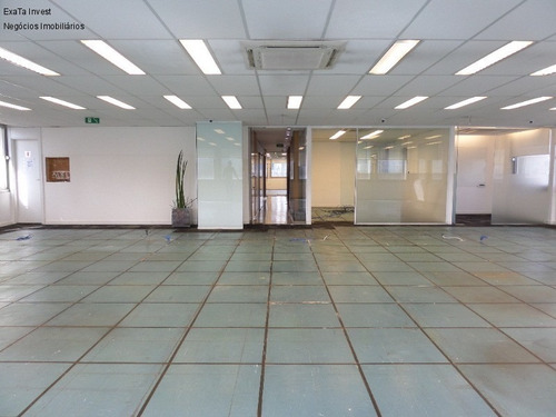 Imagem 5 de 12 de Conjunto Comercial No Condomínio Conjunto Morumbi Com 415,93 M², 1 Por Andar, Possui Layout Constituído Por 2 Salões, Entremeados Por Área De Convivência E Salas De Reunião, 1 Copa - Cc00065 - 688695
