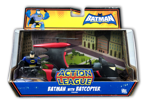 Dc Batman The Brave And The Bold Action League Batcopter