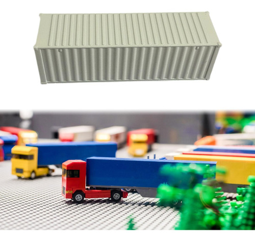 Contenedor De Envío De Diecast 1/50 De Transporte Puede
