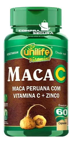 comprar Maca Peruana Con Vitamina C + Zinc