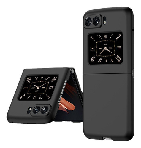 Funda For Moto Razr 2022 Plegadora Con Tacto Piel Escarchada