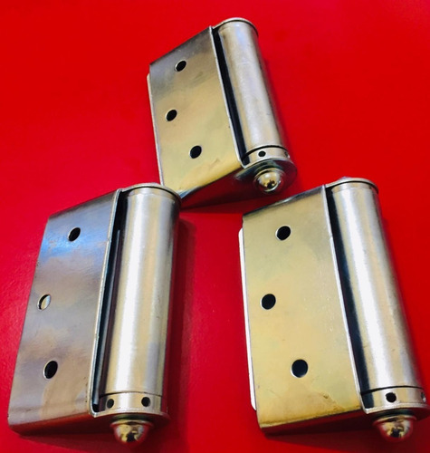 Dobradiças Com Mola Para Porta De Emergência Kit C/3 Peças