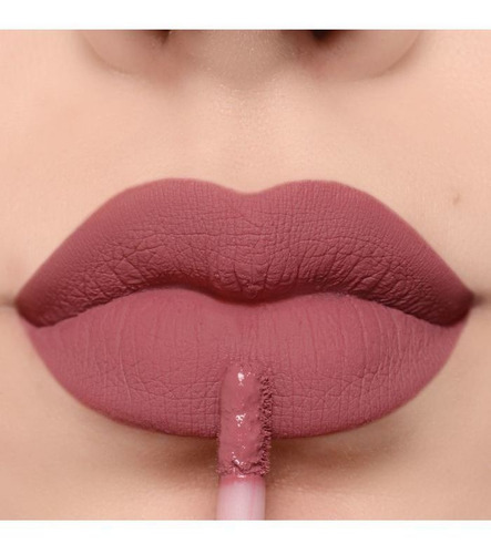 Imagem 3 de 4 de Batom Líquido Matte Must Nude Mari Maria