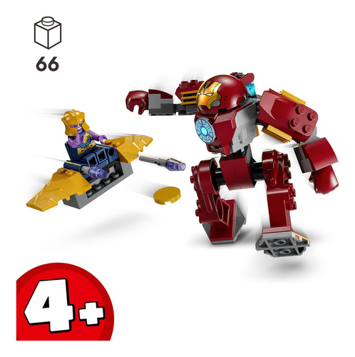 Juguete Lego Marvel Iron Man Hulkbuster Vs. Thanos 76263 4+