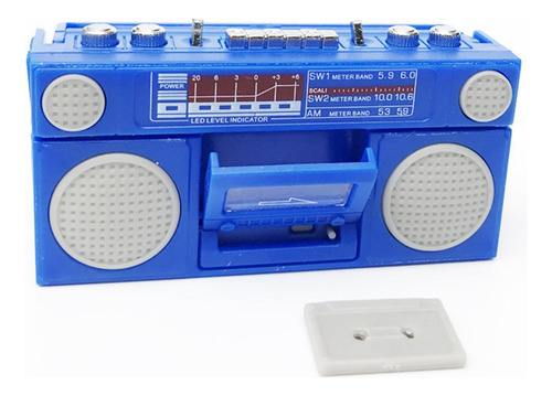 Gravador De Gramofone Estilo Vintage Fonógrafos Em Azul