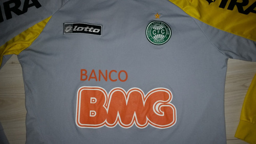 Camisa De Jogo De Goleiro Coritiba 2011 #1 Lotto Bmg Ira