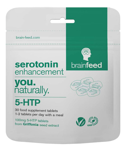 Suplemento De Serotonina 5htp | 100 Mg 5 Htp Por Tableta | .