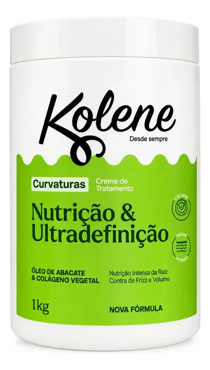 Creme Cabelo 1kg Curvatura Kolene