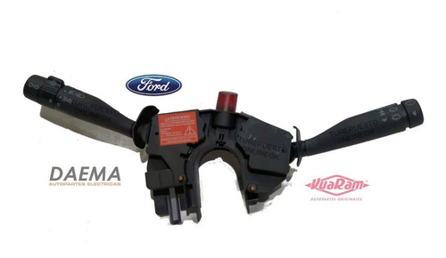 Imagen 3 de 7 de Llave Comando Luces - Baliza Y Limpiaparabrisas Ford Fiesta Max