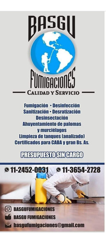 Imagen 5 de 10 de Fumigación Caba Y Gran Bs As