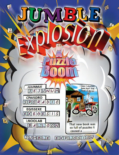 Jumble Explosion: A Puzzle Boom!, De Tribune Media Services. Editorial Triumph Books, Tapa Blanda En Inglés