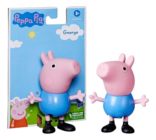 Boneco Peppa Pig George Pig Figura 11cm F6159 - Hasbro