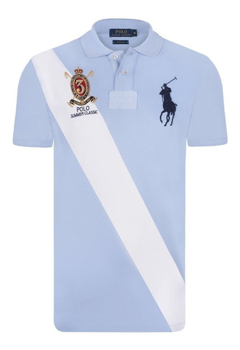 Chomba Polo Big Pony Summer Classic Franja Importada Pique