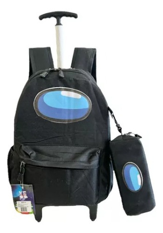 Kit Mochila Among Us Rueditas