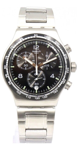 Reloj Swatch Para Hombre (yvs444g) Cronógrafo Dial Negro
