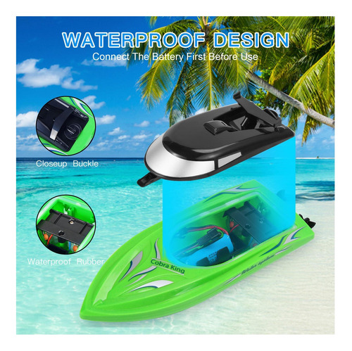 Barco Rc De Gaomon 2 Pack, Botes De Control Remoto Para Y G