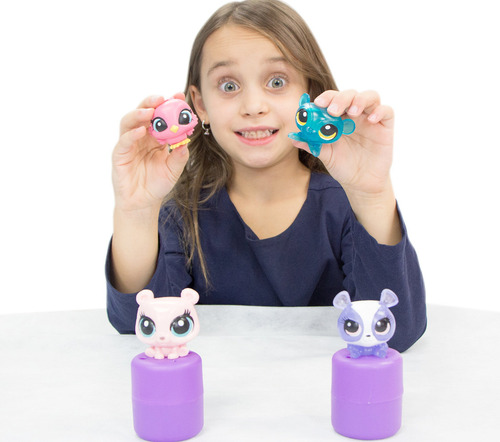 Tech 4 Kids Littlest Pet Shop Mashems Fashems Paquete De 4