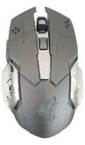 Comprar Mause Gamer Inalambrico Recargable. Color Gris