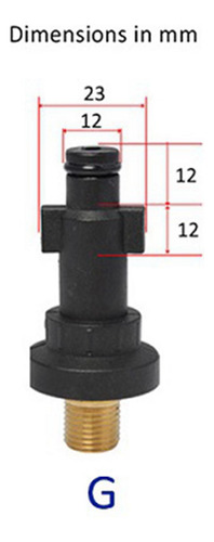 1 Peça Adaptador De De Espuma Para Acessórios De Multi G G