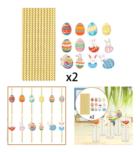 24 Pajitas Decorativas Para Fiestas, Fiestas, Cumpleaños,