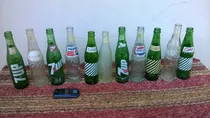 Comprar Lote Antiguas Botellas Diferentes Seven Gini Pepsi Lote 6