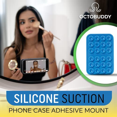 Octobuddy Soporte Sopapa Para Celular Adhesivo Transparente