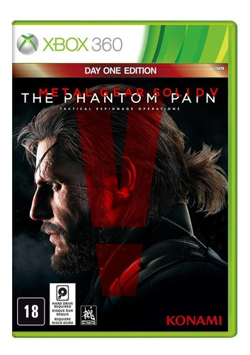 Metal Gear Solid V The Phantom Pain Xbox 360 Day One Edition