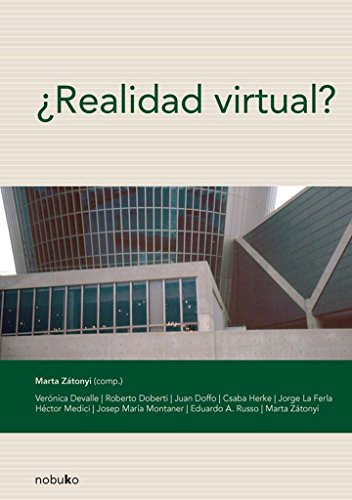 Libro Realidad Virtual De Zatonyi, Marta Nobuko/ Diseño