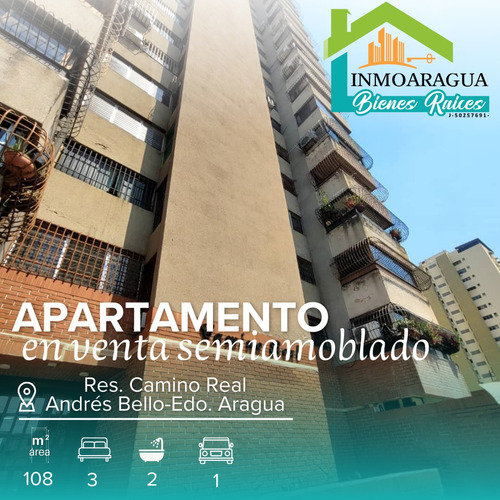 Lindo Apartamento En Venta/ Andrés Bello, Maracay/ Yp1390