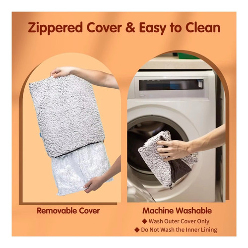 Cama Cucha Para Perros Y Gatos Autocalentable Anti Frio Gris Liso