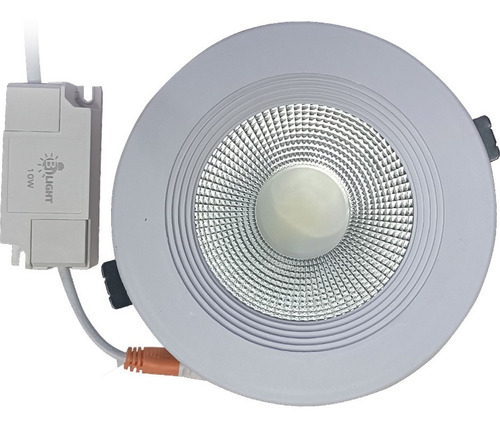 Panel Led Cob Redondo 10w Para Empotrar Precio Para 2uds