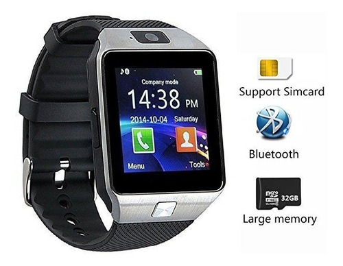Reloj Inteligente Smartwatch Dz09 Blanco, Oro, Plata