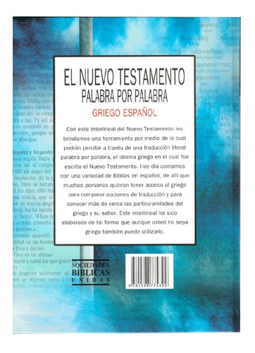 Imagen 4 de 10 de Nuevo Testamento Interlineal Palabra X Palabra Griego-españo