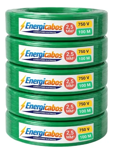 Cabo Flexível Unipolar 4,0mm2 750v Rolo 100m Cobrecom Superatox Azul