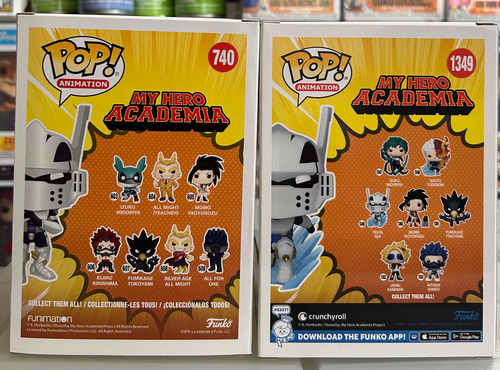 Funko Tenya 740 Y Tenya 1349 Set De Dos Piezas (Usado)