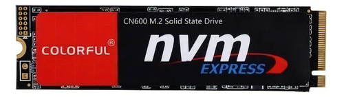 Unidade sólida SSD interna Nvme colorida da série Cn Cn 600 de 512 GB