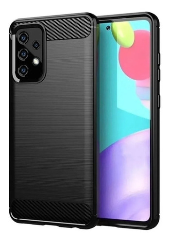 Funda Para Samsung A13 Carbono + Vidrio Templado 9h 