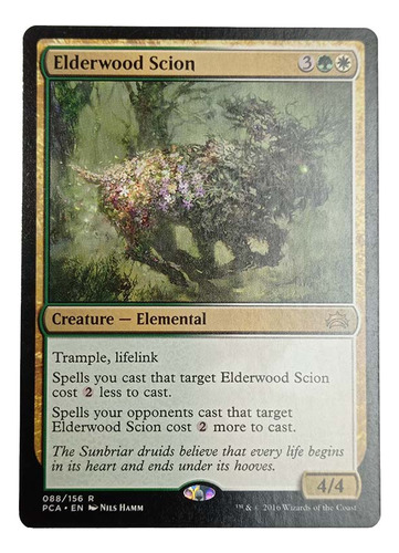 Carta Elderwood Scion [planechase Anthology] Mtg Elemental