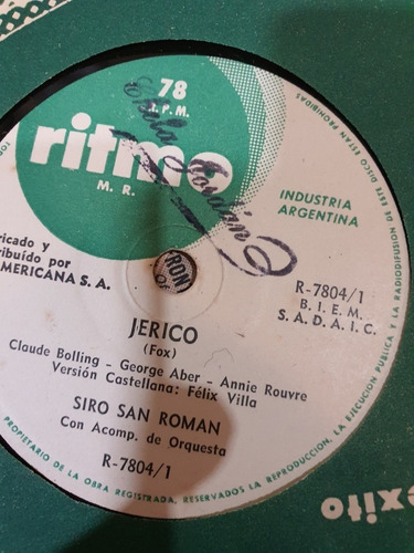 Disco De Pasta-lote De 5 Discos-los Temas En Las Fotos-090 (Usado)
