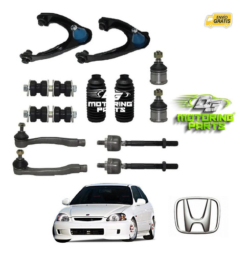 Kit De Suspensión Honda Civic (japones) 96 Al 00 14 Piezas